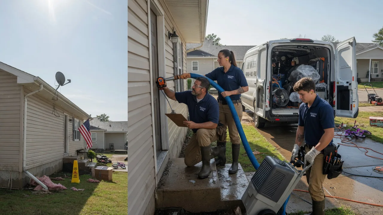 Ceiling Water Damage Restoration in Perrin, TX near me