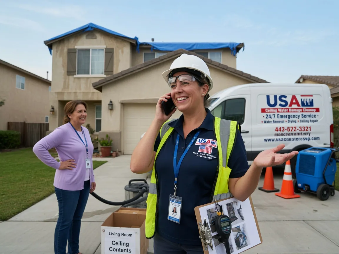 Ceiling Water Damage Restoration Perrin, TX FAQs
