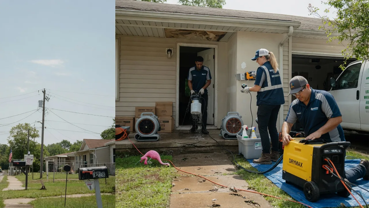 Storm Damage Water Removal in Perrin, TX near me